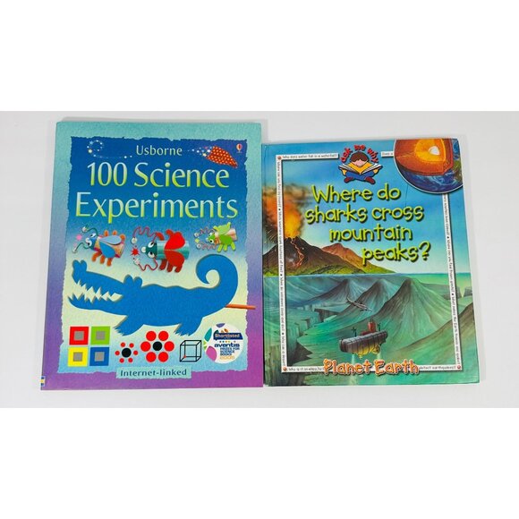 Childrens Educational Books Lot Of 5 Featuring Science Experiments Nature & Anim - Picture 2 of 6